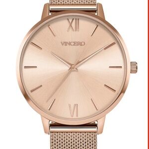 Vince Camuto VINCERO women’s vc/5300 RGRG dial rose gold mesh bracelet watch